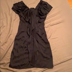 Bcbg maxazria runway satin dress